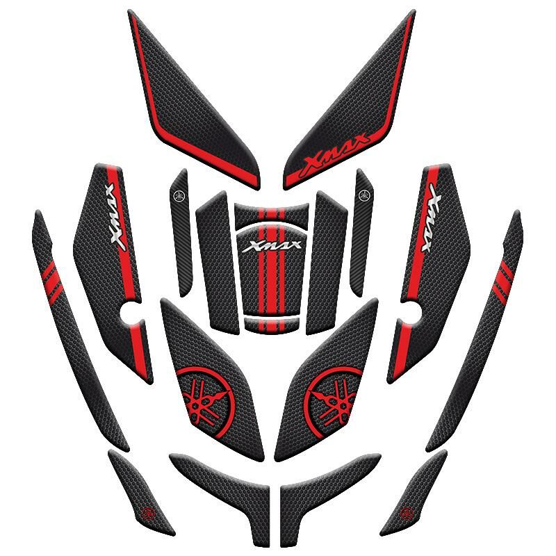 Yamaha Xmax 2023 - 2024 Uyumlu Tank Pad Set 006