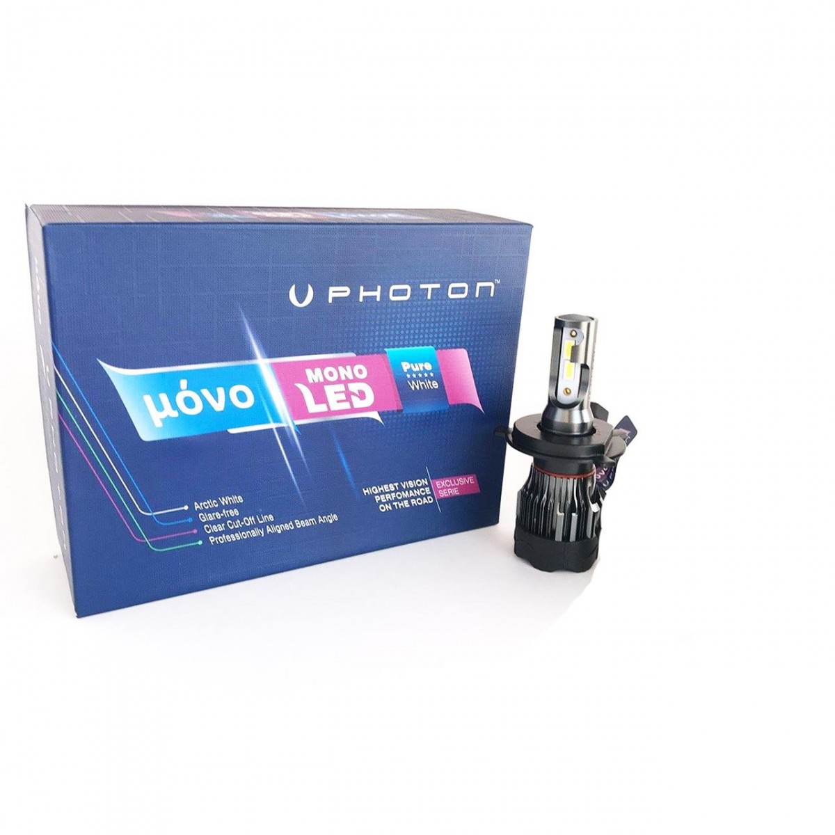 Yamaha Ybr 125 Esd K Far Ampulü Led H4 Mn2914 Mono Photon