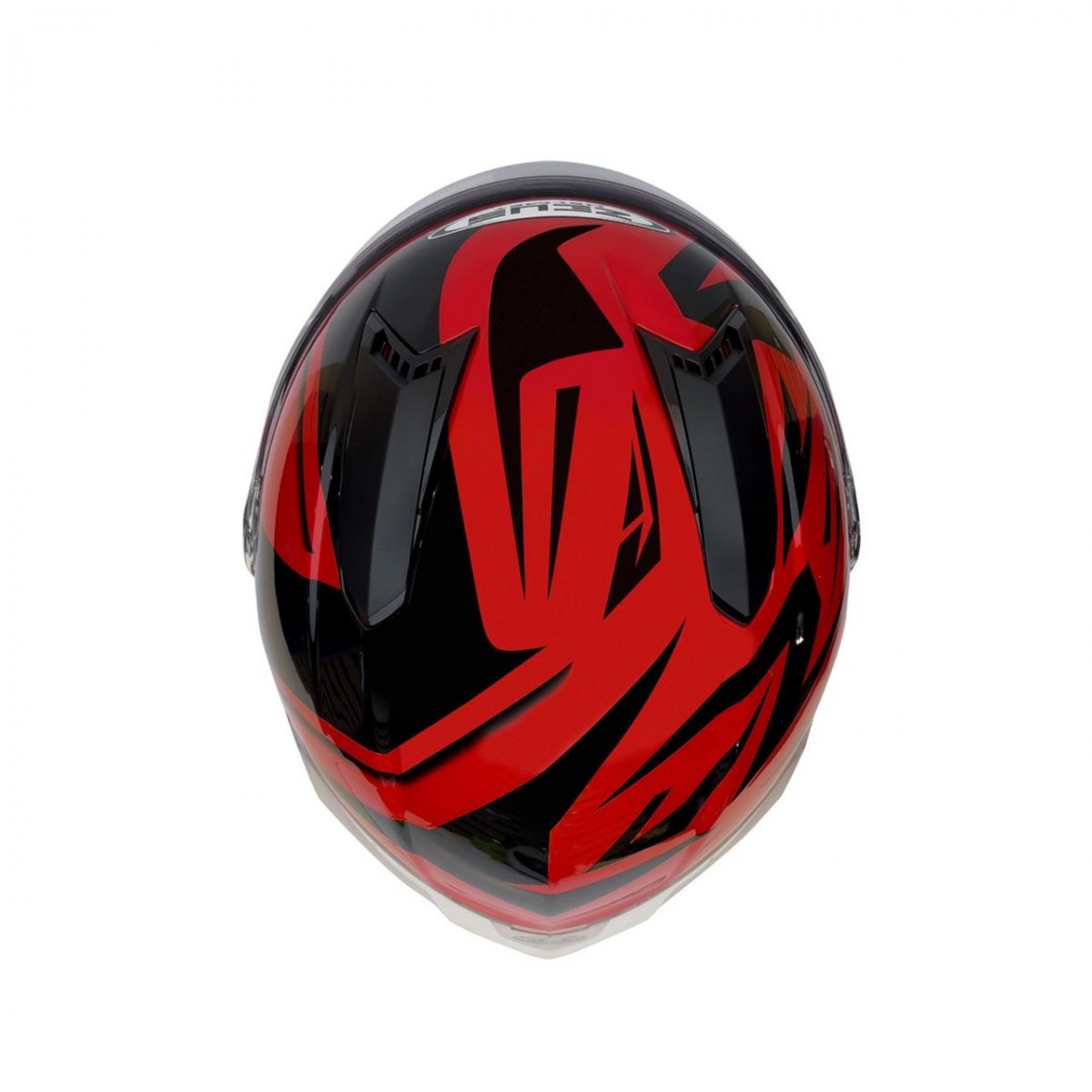 Zeus Zs-811a Al-34 Kapalı Kask Kırmızı-siyah