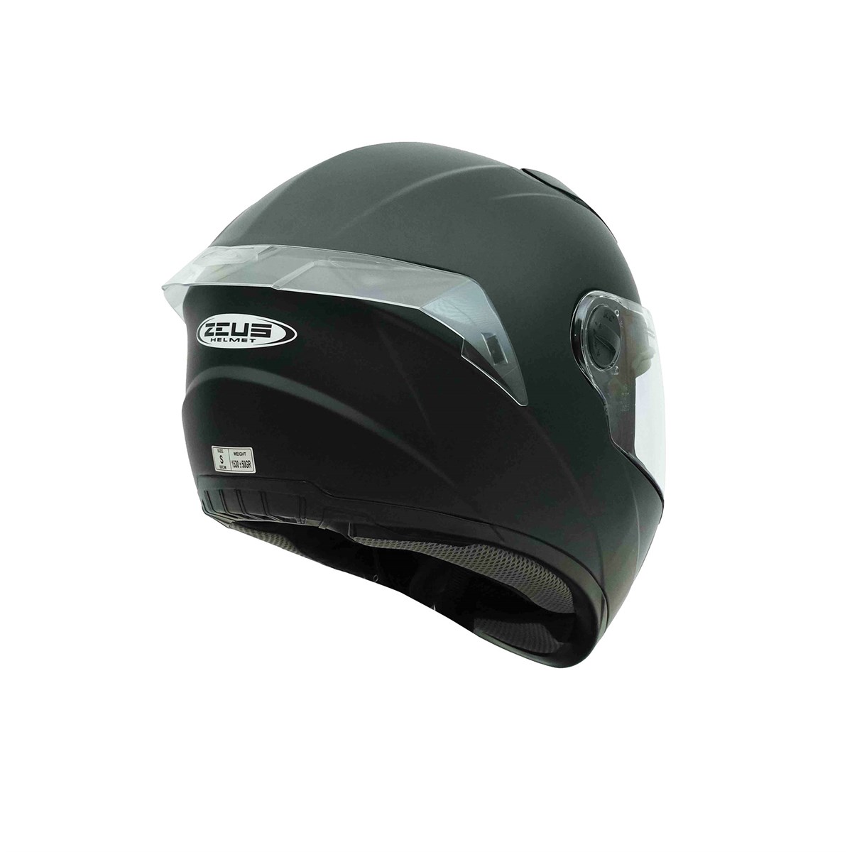 Zeus Zs-811a Kapalı Kask Mat Siyah