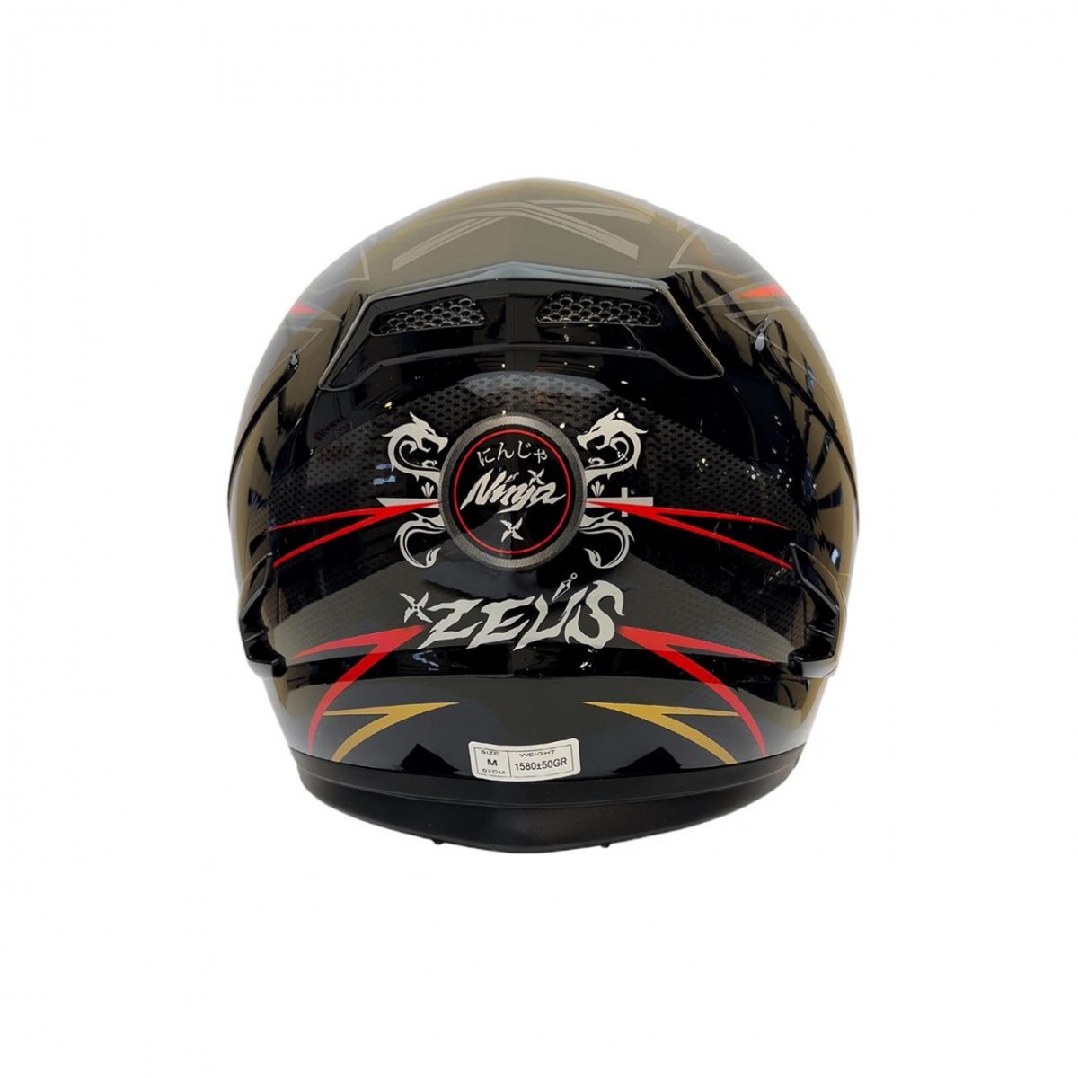 Zeus Zs-813a An36 Kapalı Kask Siyah-kırmızı